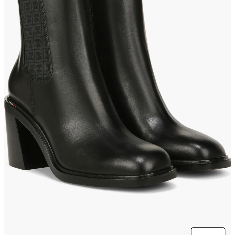 SARTO By Franco Sarto Black Heeled Boots